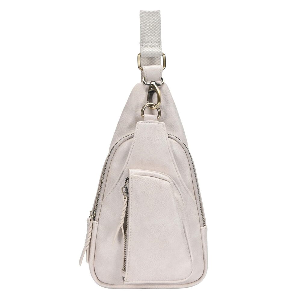 2110 Antik Kraft Tasha Crossbody Sling Stone | Vegan Leather Crossbody Bag